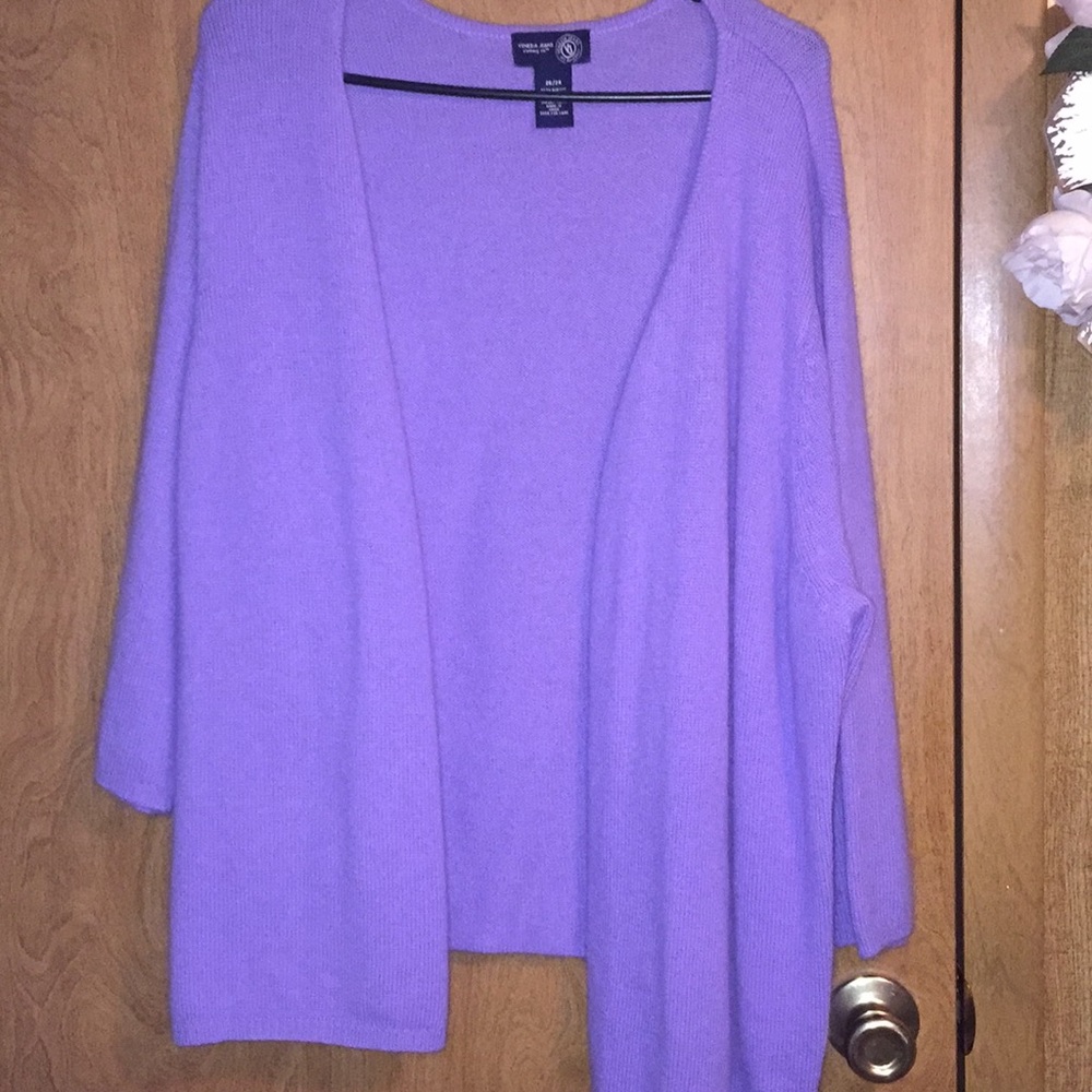 Lavender cardigan